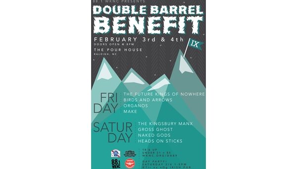 Double Barrel Benefit 9 poster designed by Julie Alvarez