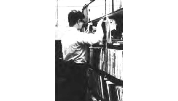 According to an article in the Nov. 18, 1966 Technician, WKNC's record library housed more than 10,000 records: 6,000 45s, 3,000 LPs, and other records, including 78s and test recordings. Image from Nov. 18, 1966 Technician.