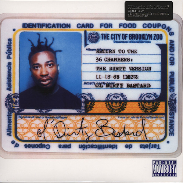 Album cover art for Return to the 36 Chambers: The Dirty Version by Ol' Dirty Bastard