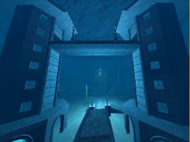 Cover image for the level: In the wake of Poseidon. Features an underwater ruins. 