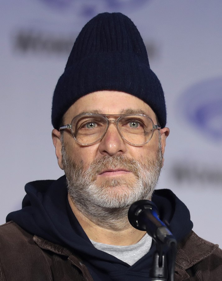 Portrait photo of H. Jon Benjamin at the 2022 WonderCon in Anaheim, California