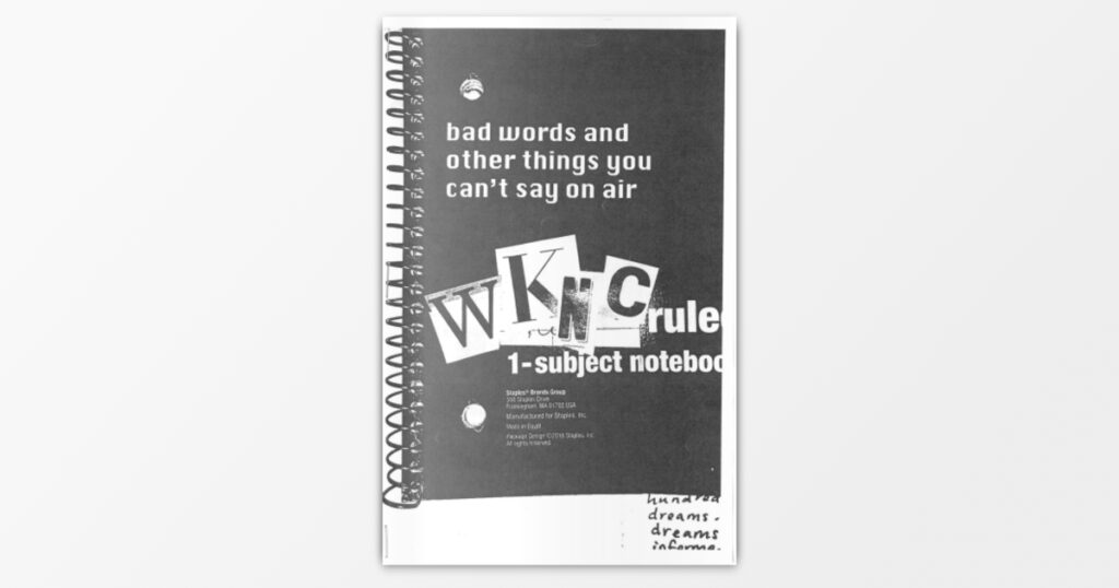 Bad Words (and Other Things You Can't Say on the Radio) v. 6
