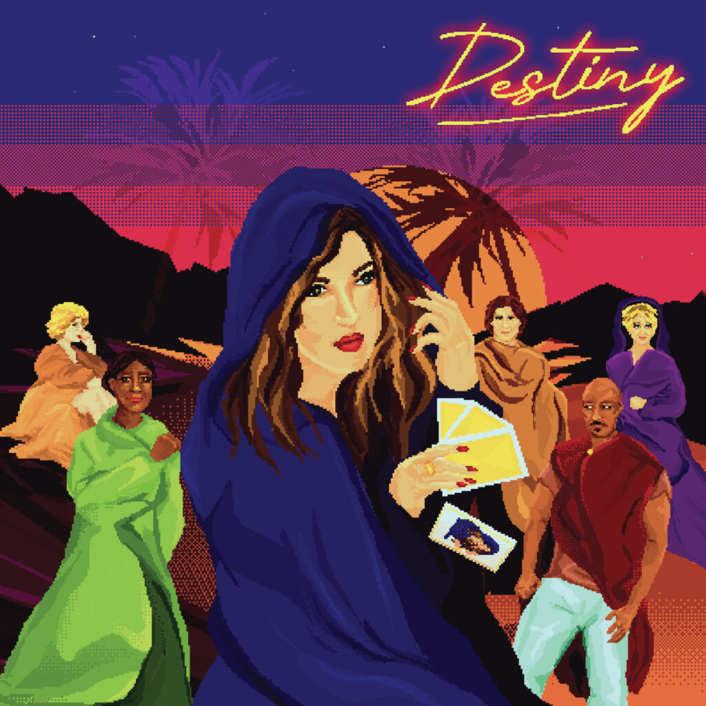 The cover to Destiny by DJ Sabrina the Teenage DJ