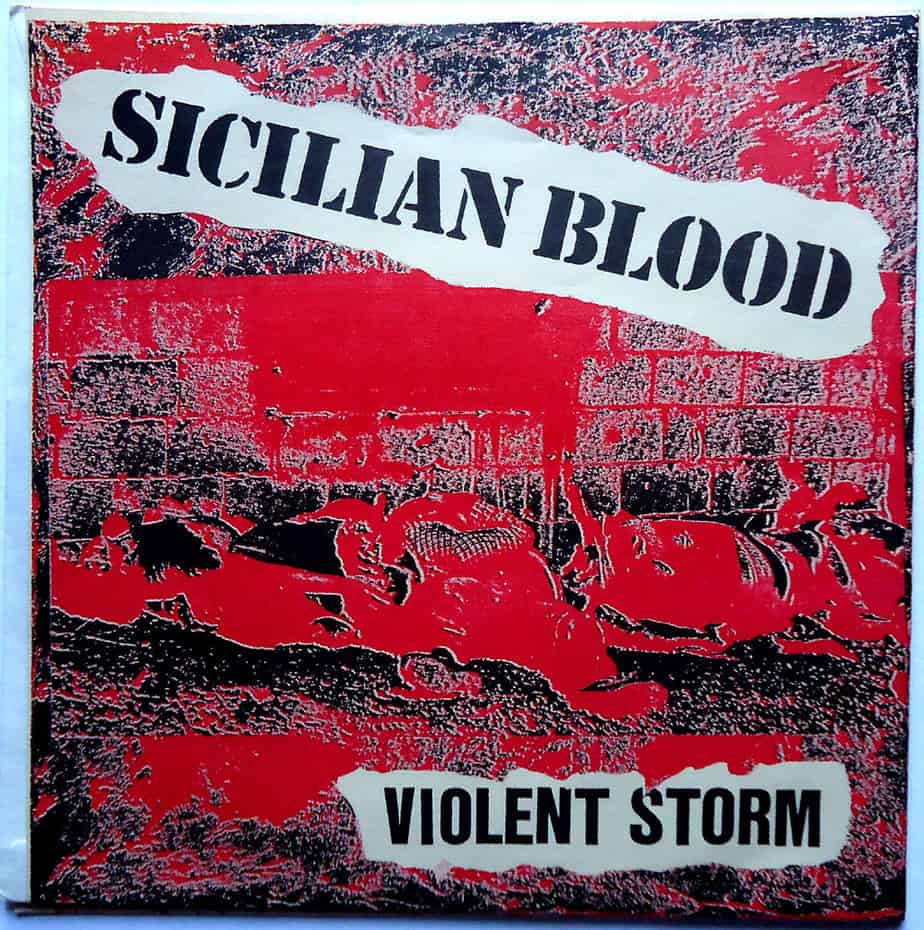 Album cover for "Violent Storm" by Sicilian Blood