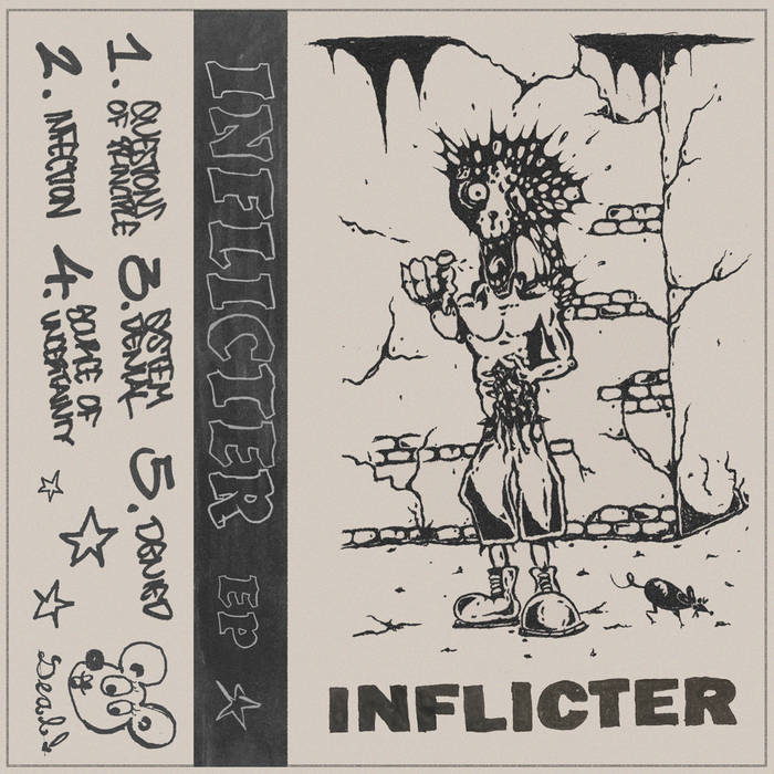 Inflicter's EP cover art.