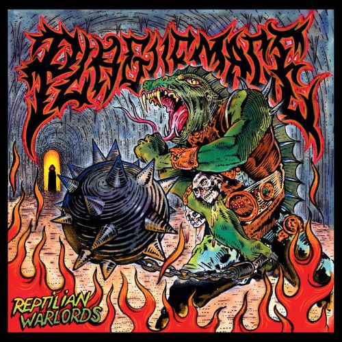Album art for "Reptilian Warlords" by Plaguemace