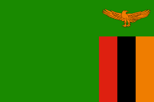 Official flag of Zambia