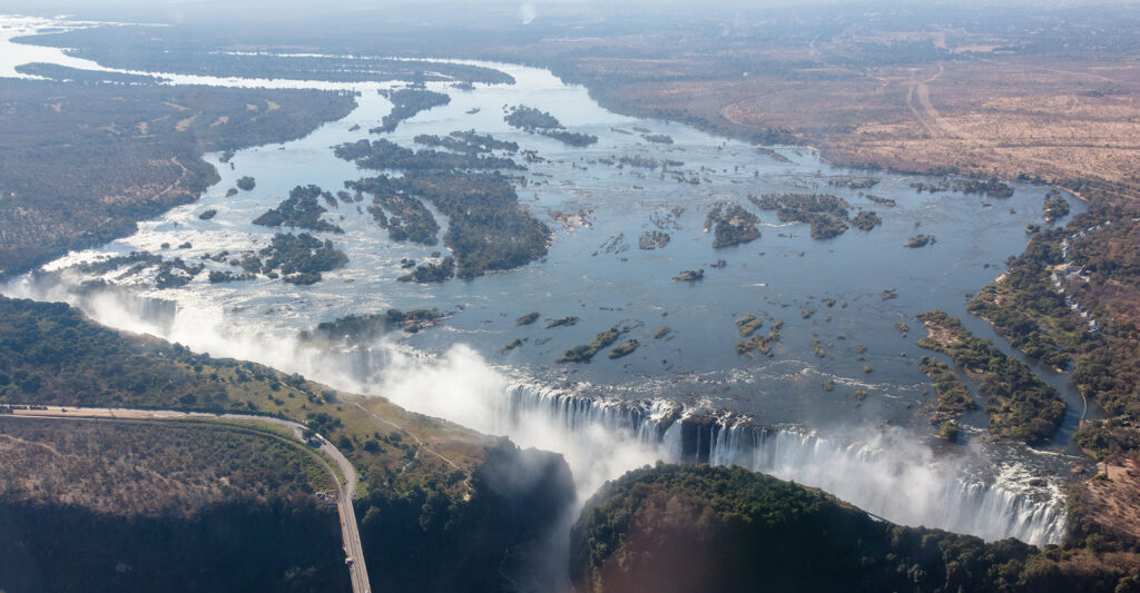 A picture of Victoria Falls