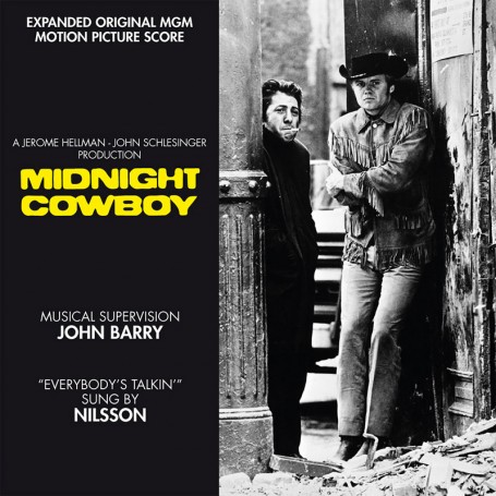 Album cover for Harry Nilsson’s “Everybody’s Talkin’” from the movie “Midnight Cowboy,”