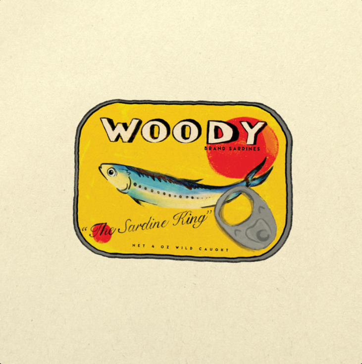 Album cover for "Sardine King", an EP by Woody.