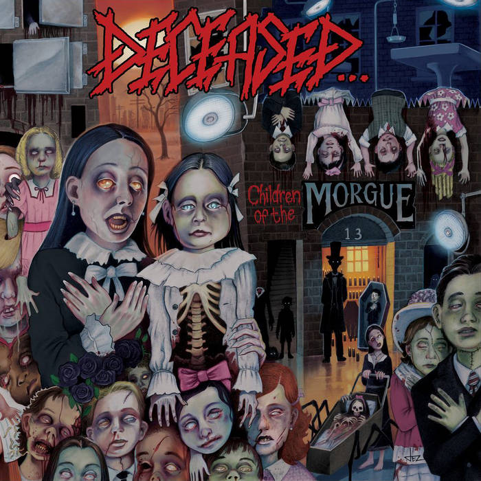 Cover for "Children of the Morgue" by Deceased